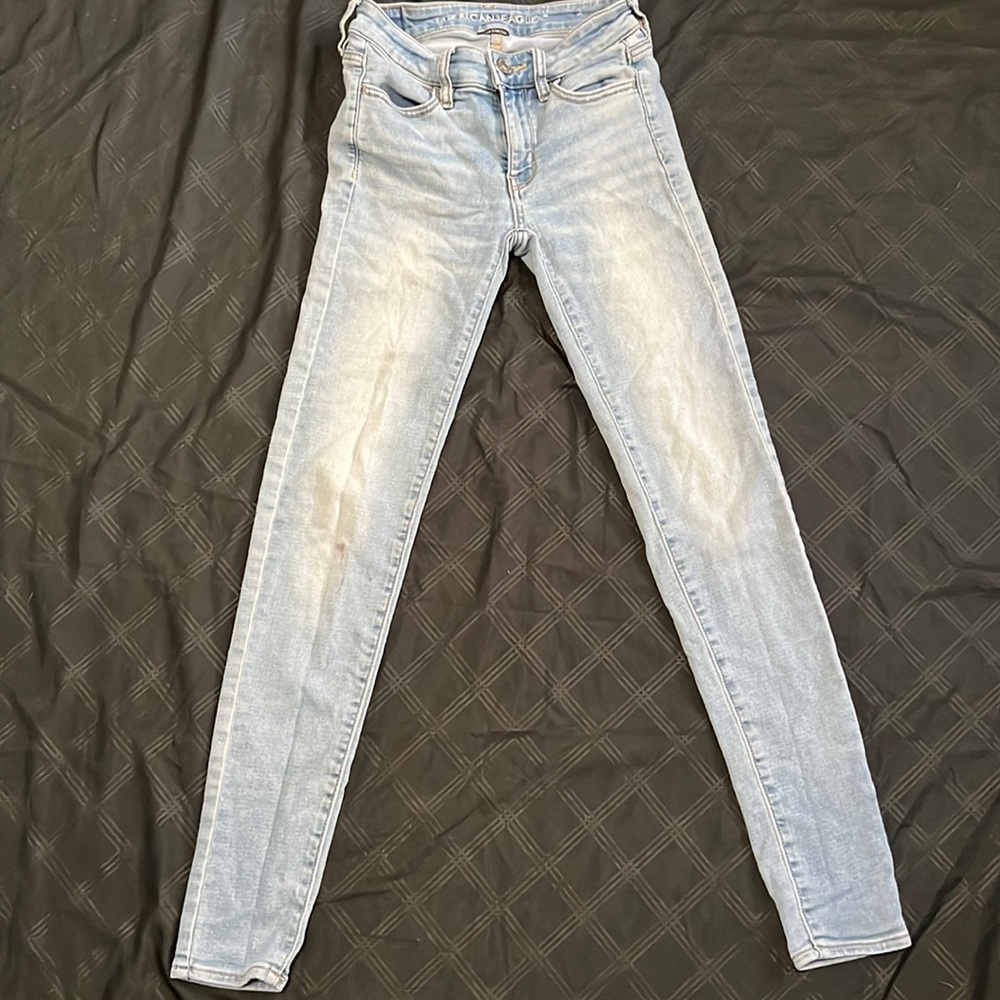 American eagle skinny jeans size 00 regular